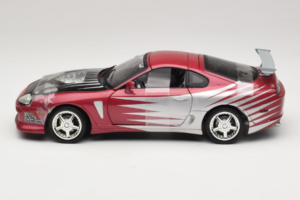 Toyota Supra A80 Fast & Furious Μωβ Ασημί ERTL 1:18 33708 Μέταλλο - εικόνα 3 από 6