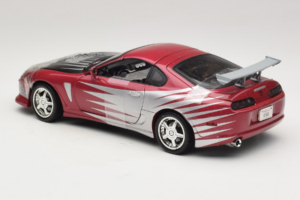 Toyota Supra A80 Fast & Furious Μωβ Ασημί ERTL 1:18 33708 Μέταλλο - εικόνα 5 από 6