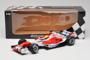 Toyota TF105 #17 R. Schumacher Panasonic Toyota Racing 2005 Minichamps 1:18 100050017 Μέταλλο - εικόνα 7 από 7