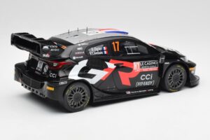 Toyota GR Yaris Rally1 #17 S. Ogier / V. Landais Rally Monte Carlo 2024 IXO 1:18 18RMC196 Μέταλλο - εικόνα 2 από 6