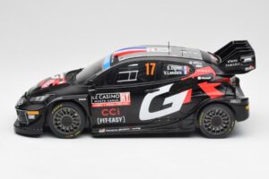 Toyota GR Yaris Rally1 #17 S. Ogier / V. Landais Rally Monte Carlo 2024 IXO 1:18 18RMC196 Μέταλλο - εικόνα 3 από 6