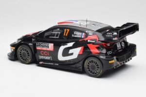 Toyota GR Yaris Rally1 #17 S. Ogier / V. Landais Rally Monte Carlo 2024 IXO 1:18 18RMC196 Μέταλλο - εικόνα 5 από 6