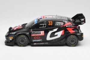 Toyota Yaris Rally1 WRC #33 E. Evans / S. Martin Rally Monte Carlo Night Version 2024 IXO 1:18 18RMC197 Μέταλλο - εικόνα 3 από 6