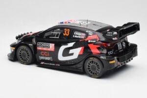 Toyota Yaris Rally1 WRC #33 E. Evans / S. Martin Rally Monte Carlo Night Version 2024 IXO 1:18 18RMC197 Μέταλλο - εικόνα 5 από 6