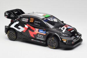 Toyota Yaris Rally1 WRC #33 E. Evans / S. Martin Rally Sweden 2024 IXO 1:18 18RMC200 Μέταλλο - εικόνα 4 από 6