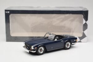 Triumph TR6 PI Σκούρο Μπλε Minichamps 1:18 155132032 Μέταλλο - εικόνα 6 από 6
