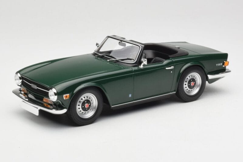 Triumph TR6 PI Σκούρο Πράσινο Minichamps 1:18 155132030 Μέταλλο