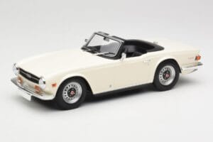 Triumph TR6 PI Λευκό Minichamps 1:18 155132035 Μέταλλο