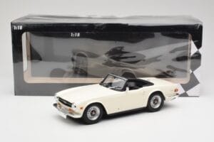 Triumph TR6 PI Λευκό Minichamps 1:18 155132035 Μέταλλο - εικόνα 6 από 6