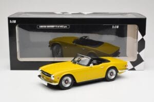 Triumph TR6 RHD Κίτρινο Minichamps 1:18 155132034 Μέταλλο - εικόνα 6 από 6