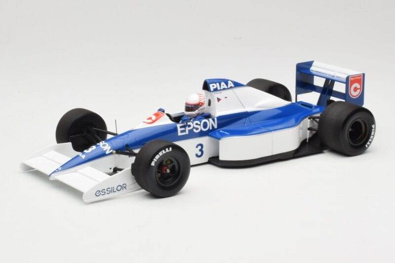 Tyrrell Ford 018 #4 S. Nakajima 6th Place USA GP 1990 Minichamps 1:18 110900003 Μέταλλο