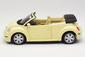 Volkswagen Beetle Καμπριολέ Κίτρινο Gate 1:18 VW24108 Μέταλλο - εικόνα 4 από 8