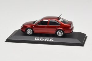 Volkswagen Bora Mk4 Red Metallic Minichamps 1:43 VW003 Μέταλλο