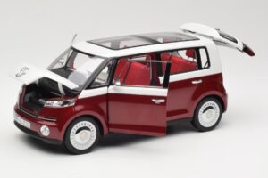 Volkswagen Bulli Minibus Concept Κόκκινο & Λευκό Norev 1:18 7E9099203BL9 Μέταλλο - εικόνα 2 από 8