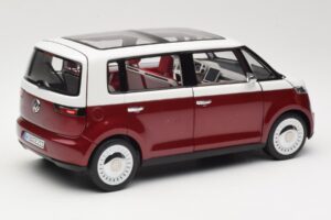 Volkswagen Bulli Minibus Concept Κόκκινο & Λευκό Norev 1:18 7E9099203BL9 Μέταλλο - εικόνα 3 από 8