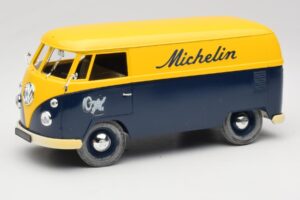 Volkswagen T1 Combi Michelin Μαύρο & Κίτρινο Solido 1:18 9406 Μέταλλο
