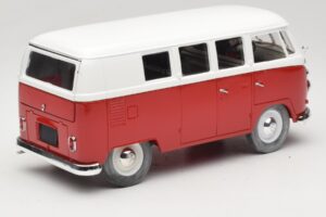 Volkswagen Combi T1 Κόκκινο & Λευκό Solido 1:18 8031 Μέταλλο - εικόνα 3 από 8