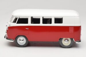 Volkswagen Combi T1 Κόκκινο & Λευκό Solido 1:18 8031 Μέταλλο - εικόνα 4 από 8