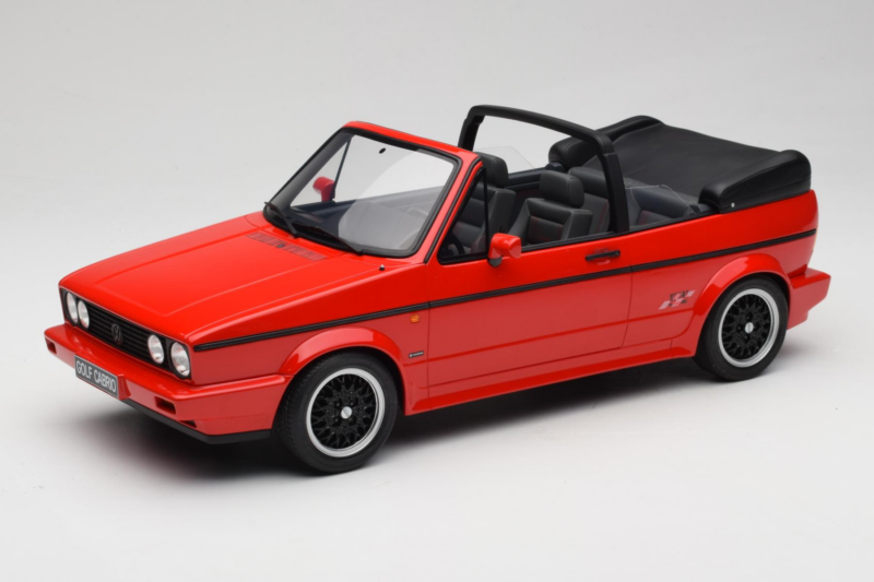 Volkswagen Golf Mk1 Καμπριολέ Sportline Κόκκινο Otto 1:12 G095 Ρητίνη
