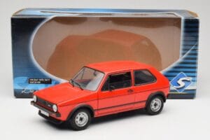 Volkswagen Golf GTI Mk1 Κόκκινο Solido 1:18 8166 Μέταλλο - εικόνα 8 από 8