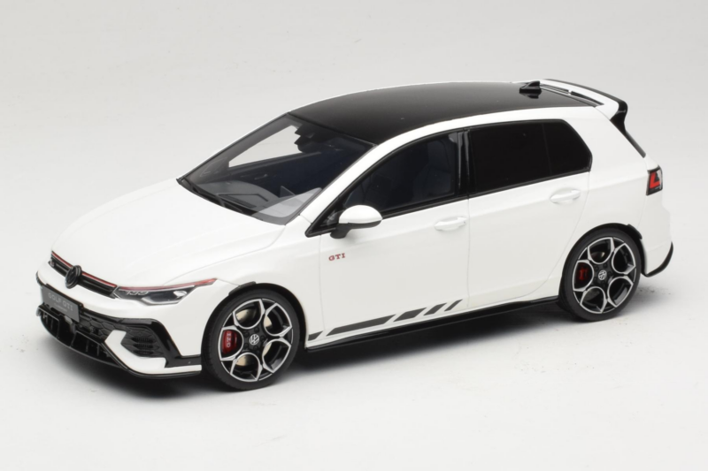 Volkswagen Golf Mk8 GTI Clubsport Pure White Otto 1:18 OT1221 Ρητίνη