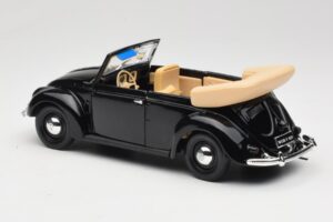 Volkswagen Σκαραβαίος Καμπριολέ Μαύρο Maisto 1:18 37800-M6 Μέταλλο - εικόνα 7 από 8