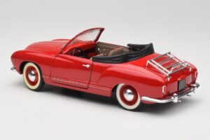 Volkswagen Karmann Ghia Καμπριολέ Κόκκινο Solido 1:18 8058 Μέταλλο - εικόνα 5 από 8