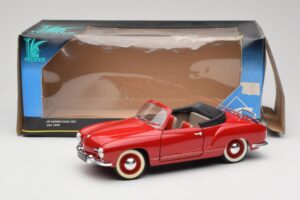 Volkswagen Karmann Ghia Καμπριολέ Κόκκινο Solido 1:18 8058 Μέταλλο - εικόνα 8 από 8
