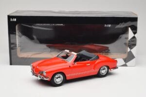Volkswagen Karmann Ghia Καμπριολέ Κόκκινο Minichamps 1:18 155054030 Μέταλλο - εικόνα 6 από 6