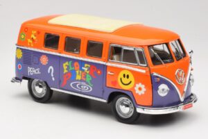 Volkswagen Microbus T1 Flower Power Road Signature 1:18 92329 Μέταλλο - εικόνα 6 από 8