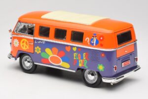 Volkswagen Microbus T1 Flower Power Road Signature 1:18 92329 Μέταλλο - εικόνα 7 από 8