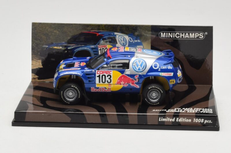 Volkswagen Race Touareg #103 B. Saby / R. Perin Winner Rally Por Las Pampas 2005 Minichamps 1:43 436055303 Μέταλλο