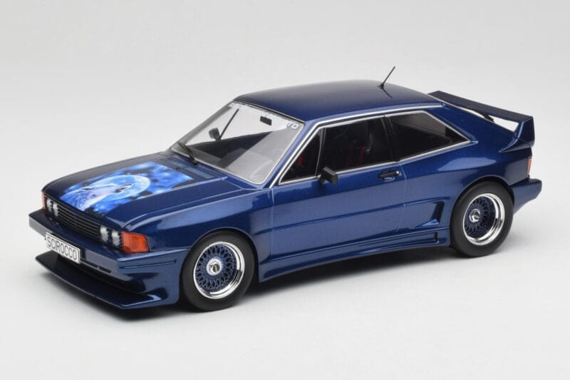 Volkswagen Rieger Scirocco Mk1 GTO Μπλε MCG 1:18 MCG18448 Μέταλλο