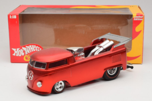 Volkswagen T1 Truck Κόκκινο Hot Wheels 1:18 J2895 Μέταλλο - εικόνα 8 από 8