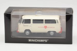 Volkswagen T2 Ambulance Malteser Hilfsdienst Minichamps 1:43 400053092 Μέταλλο - εικόνα 4 από 4