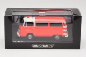 Volkswagen T2 Bus Πυροσβεστική Frankfurt Minichamps 1:43 400053091 Μέταλλο - εικόνα 4 από 4