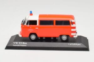 Volkswagen T2 Bus Πυροσβεστική Frankfurt Minichamps 1:43 400053091 Μέταλλο