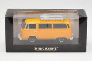 Volkswagen T2 Bus Κίτρινο Minichamps 1:43 400053002 Μέταλλο - εικόνα 4 από 4