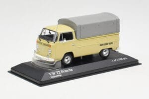 Volkswagen T2 Flatbed Μπεζ Minichamps 1:43 400053204 Μέταλλο - εικόνα 2 από 4