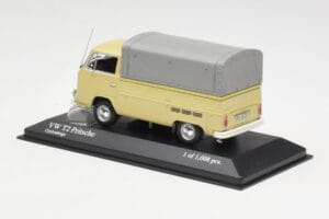 Volkswagen T2 Flatbed Μπεζ Minichamps 1:43 400053204 Μέταλλο - εικόνα 3 από 4