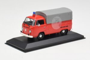 Volkswagen T2 Flatbed Πυροσβεστική Dortmund Minichamps 1:43 400053290 Μέταλλο - εικόνα 2 από 4