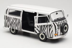 Volkswagen T2a Bus Safari Schuco 1:18 191 Μέταλλο - εικόνα 5 από 8