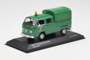 Volkswagen T2b Double Cab Flatbed Stadt Solberg Minichamps 1:43 400053261 Μέταλλο - εικόνα 2 από 4