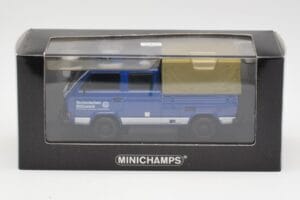 Volkswagen T3 Double Cab Flatbed THW Hannover Minichamps 1:43 400055290 Μέταλλο - εικόνα 4 από 4