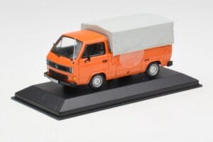 Volkswagen T3 Flatbed Πορτοκαλί Minichamps 1:43 400055200 Μέταλλο - εικόνα 2 από 4