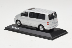 Volkswagen T5 Bus Ασημί Minichamps 1:43 T5003 Μέταλλο - εικόνα 3 από 4