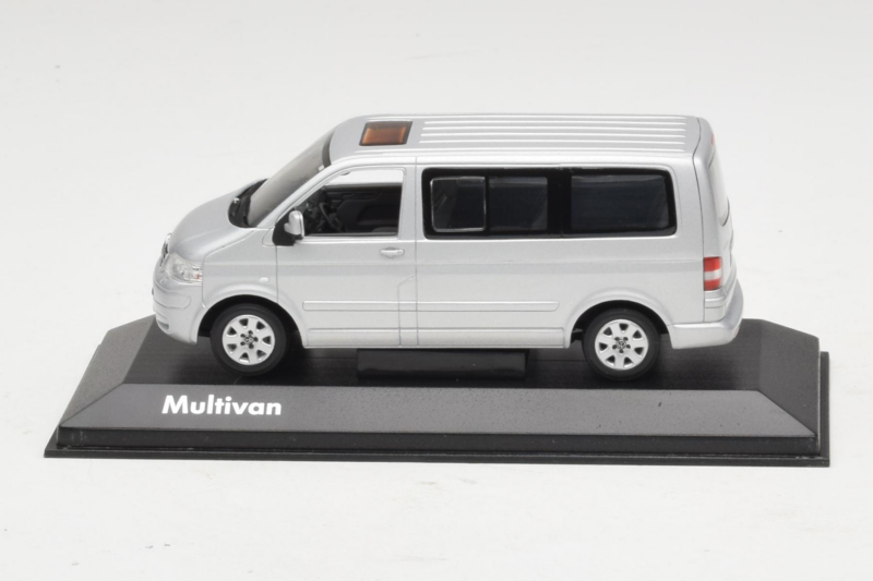 Volkswagen T5 Bus Ασημί Minichamps 1:43 T5003 Μέταλλο