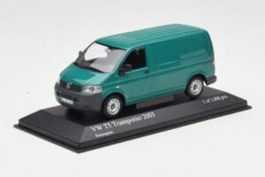 Volkswagen T5 Transporter Πράσινο Minichamps 1:43 400052261 Μέταλλο - εικόνα 2 από 4