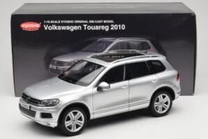 Volkswagen Touareg 7L Silver Metallic Kyosho 1:18 8821CS Μέταλλο - εικόνα 8 από 8