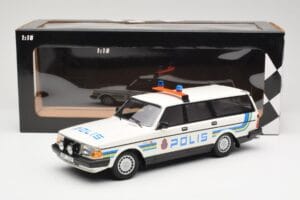 Volvo 240 GL Break Polis Sweden Minichamps 1:18 155171480 Μέταλλο - εικόνα 6 από 6